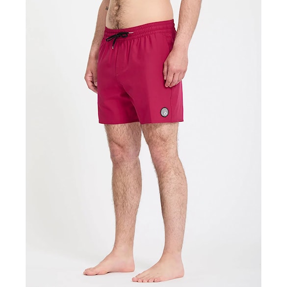 Plavky Volcom Lido Solid Trunk 16 sangria 2026 - 3