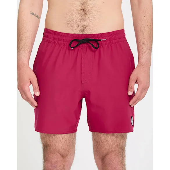 Plavky Volcom Lido Solid Trunk 16 sangria 2026 - 4