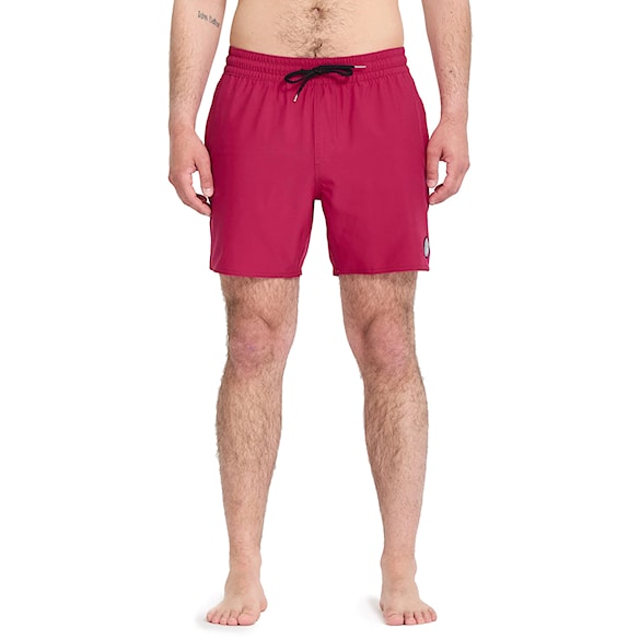 Plavky Volcom Lido Solid Trunk 16 sangria 2026 - 1