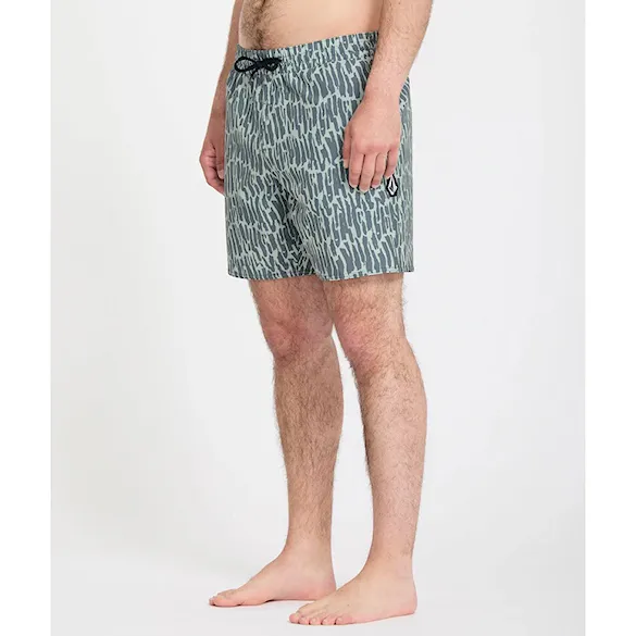 Plavky Volcom Melange Trunk 17 tradewinds 2026 - 5