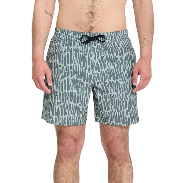 Plavky Volcom Melange Trunk 17 tradewinds 2026 - 1