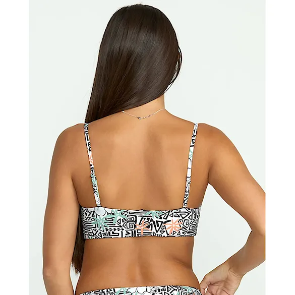 Strój kąpielowy Volcom Sol Rebel Tube Bandeau star white 2026 - 2