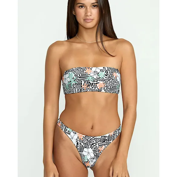 Strój kąpielowy Volcom Sol Rebel Tube Bandeau star white 2026 - 3