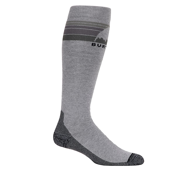Podkolenky Burton Emblem Midweight grey heather 2026 - 1