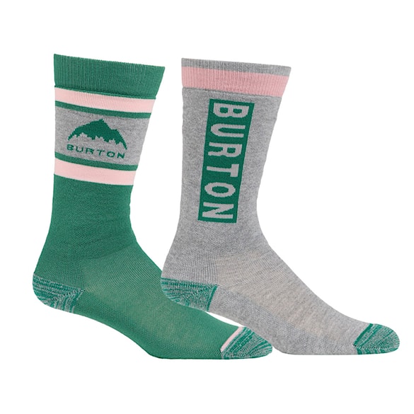 Podkolanówki Burton Kids Weekend Midweight 2Pk soft sage 2026 - 1