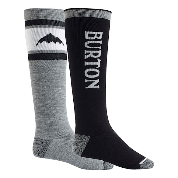 Podkolenky Burton Weekend Midweight 2Pk true black 2024 - 1