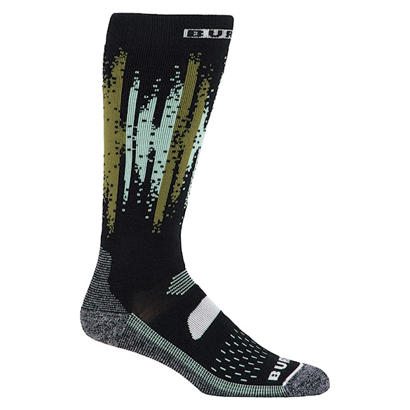 Podkolenky Burton Wms Performance Midweight soft sage stripe 2026 - 1