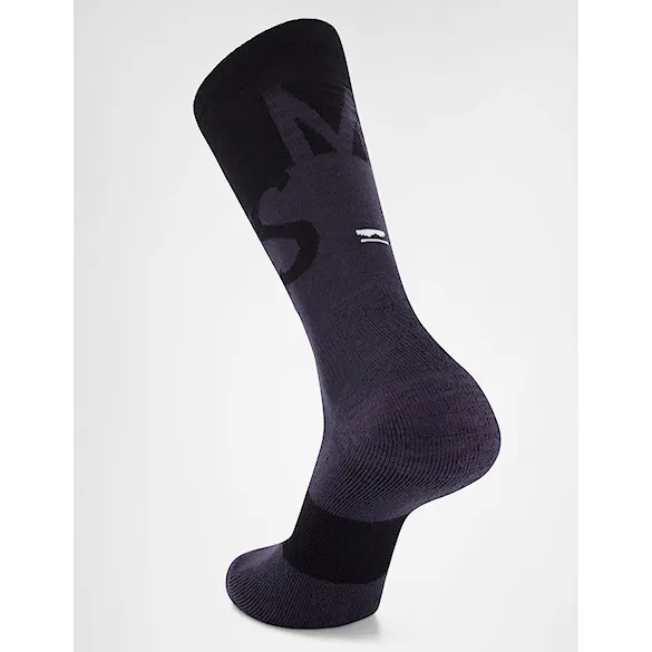 Snowboard Socks Mons Royale Ultra Cushion Snow black/9 iron 2026 - 2
