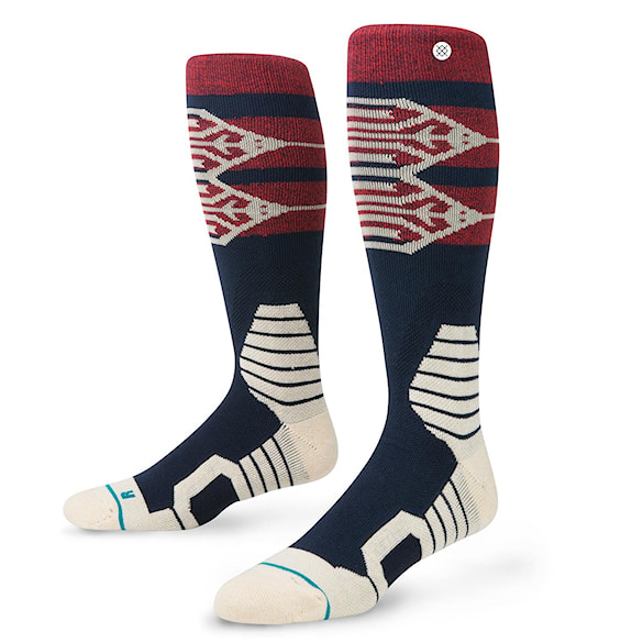 Podkolenky Stance Hive Snow navy 2017 - 1