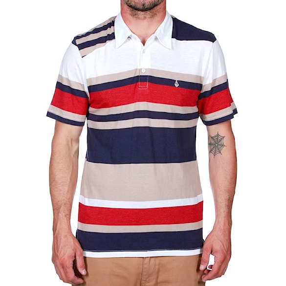 Tričko Volcom Steep lumber jack red 2012 - 1