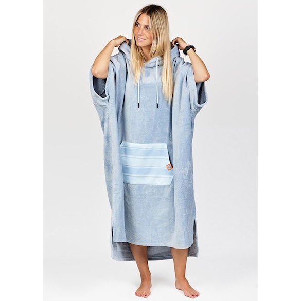 Poncho After High End bleached blue - 4