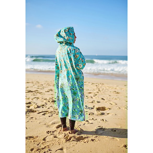 Ponczo After Humming Birds light green - 6