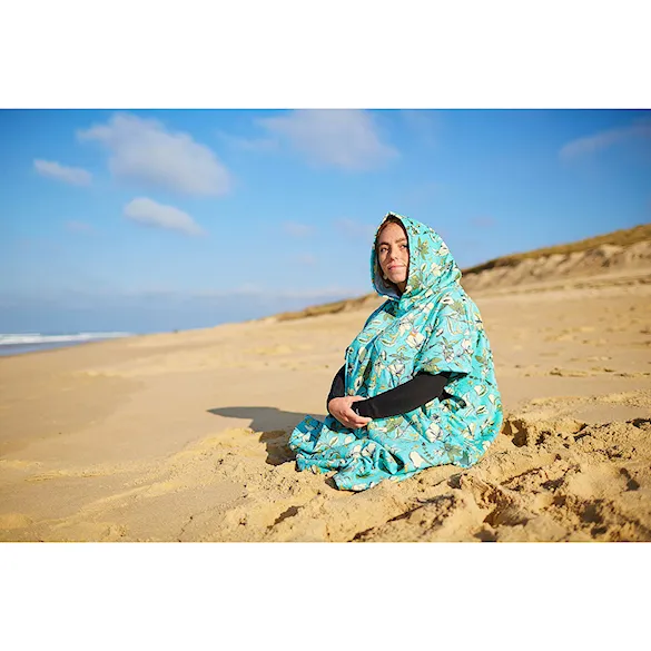 Poncho After Humming Birds light green - 8