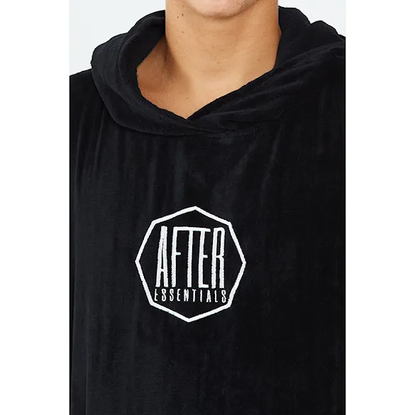 Pončo After Logo Poncho black - 5