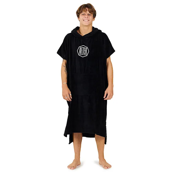 Pončo After Logo Poncho black - 1