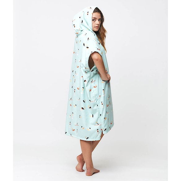 Poncho After Madrague light blue - 8