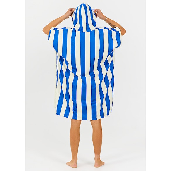 Poncho After Stripes blue - 2