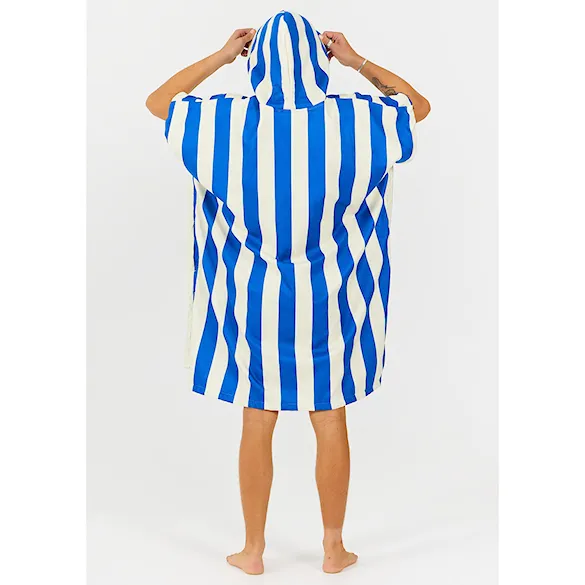 Poncho After Stripes blue - 2