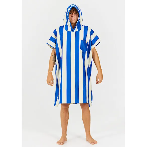Poncho After Stripes blue - 3