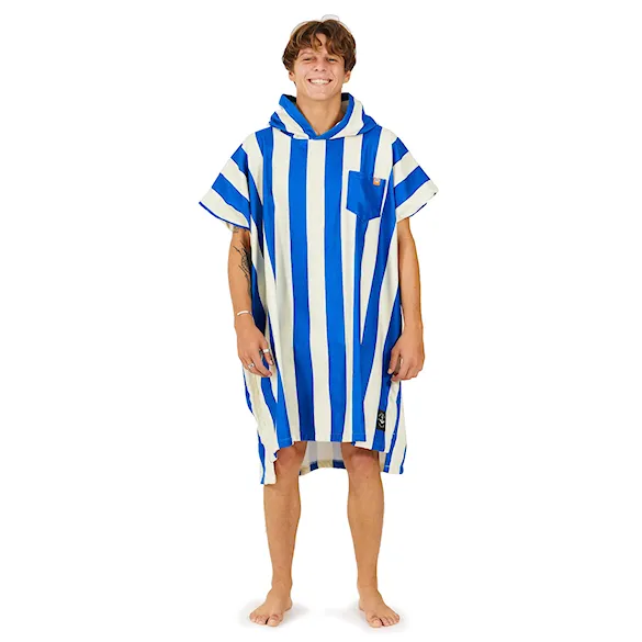 Poncho After Stripes blue - 1