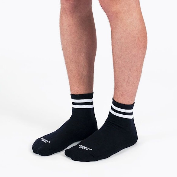 Socks American Socks Back In Black Ankle High - 2