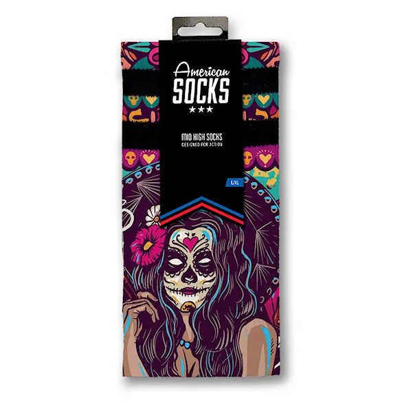 Ponožky American Socks Día De Los Muertos - 3