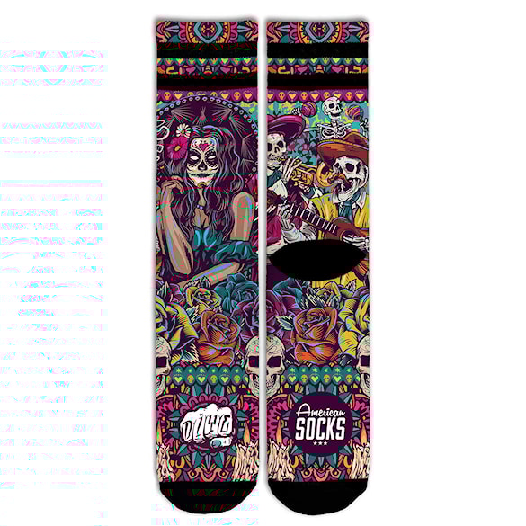 Skarpetki American Socks Día De Los Muertos - 5