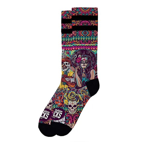 Ponožky American Socks Día De Los Muertos - 1