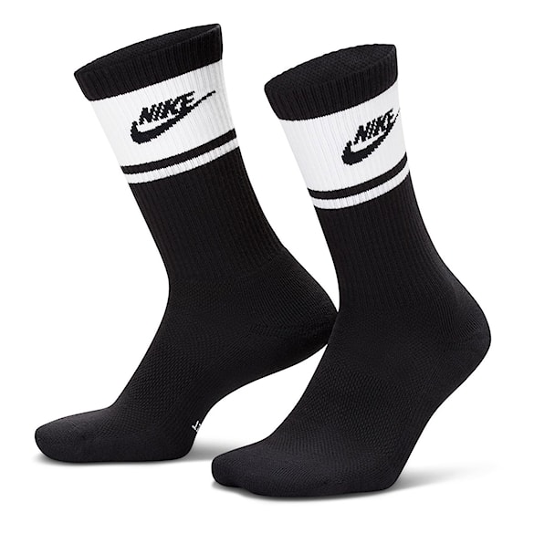 Ponožky Nike SB Nike Everyday Elevated Shown black/white 2026 - 1