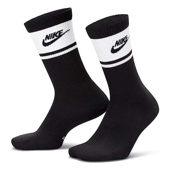 Ponožky Nike SB Nike Everyday Elevated Shown black/white 2026 - 5