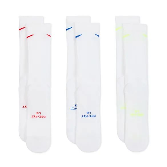 Skarpetki Nike SB Nike Everyday Elevated white-red/blue/lime 2026 - 4