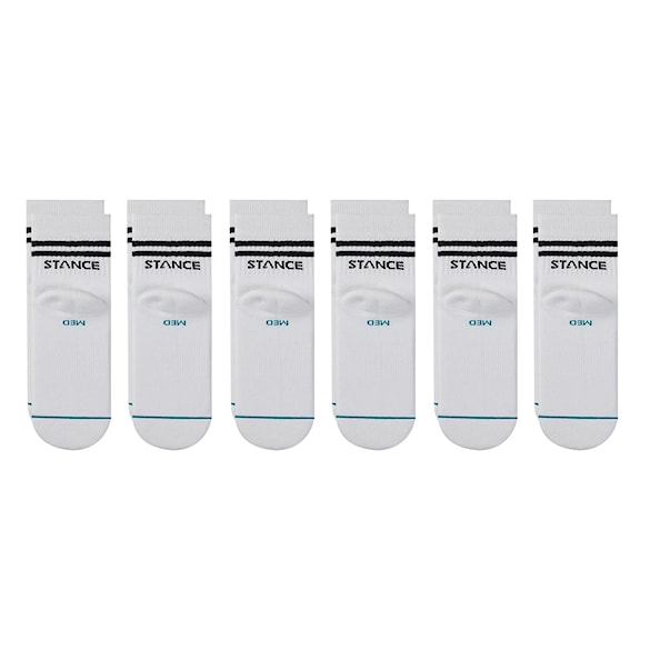 Socks Stance Core Quarter 6 Pack white - 2