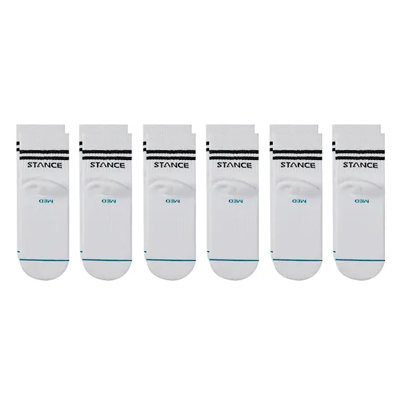Skarpetki Stance Core Quarter 6 Pack white - 2