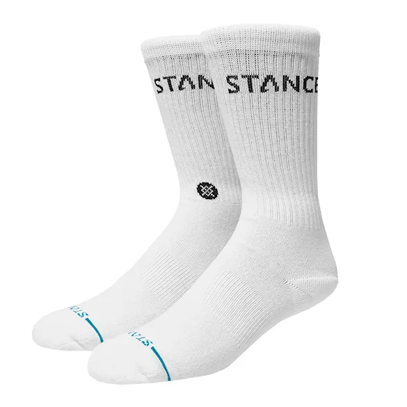 Ponožky Stance Origin Quarter 6 Pack white - 2