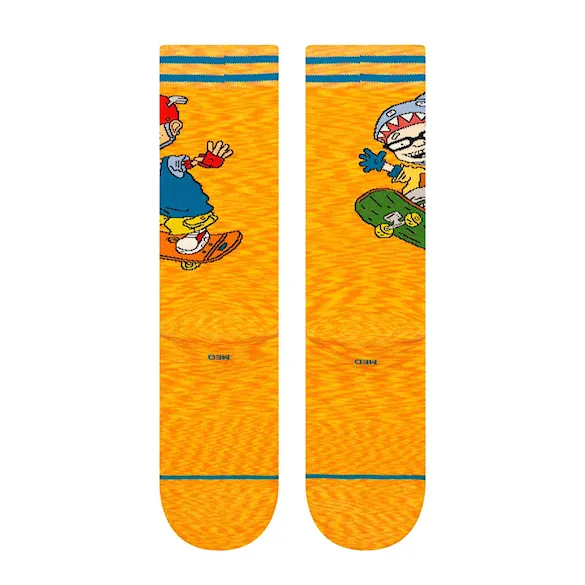 Ponožky Stance Sam And Twister Crew orange 2025 - 3