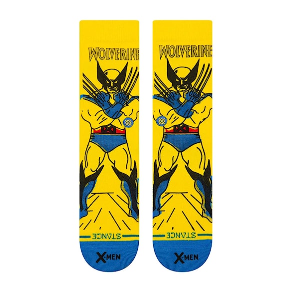 Ponožky Stance Wolverine Crew yellow 2025 - 2