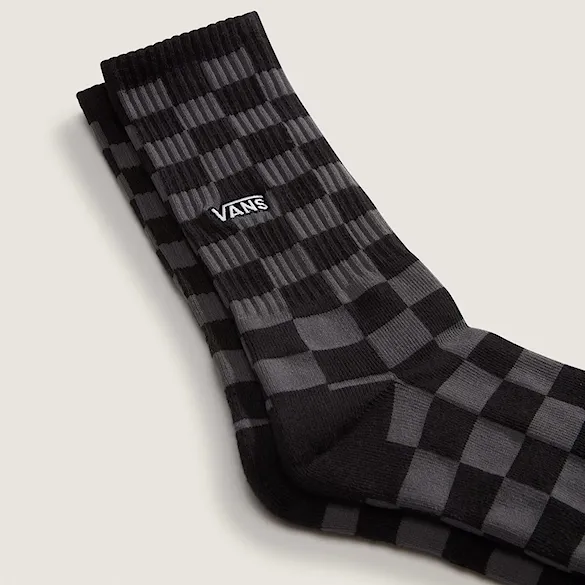 Ponožky Vans Checkerboard Crew checkerboard black/charcoal 2026 - 3