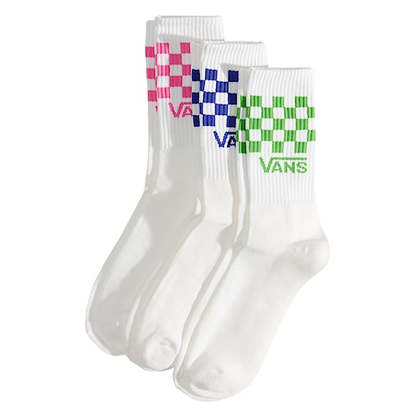Ponožky Vans Classic Check Crew checkerboard pink fizz 2026 - 1