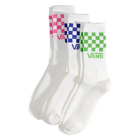 Socks Vans Classic Check Crew checkerboard pink fizz 2026 - 1