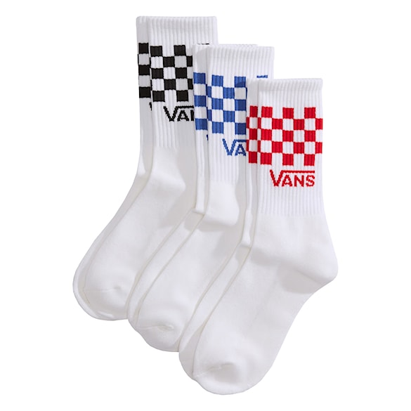 Ponožky Vans Classic Check Crew checkerboard white 2026 - 1