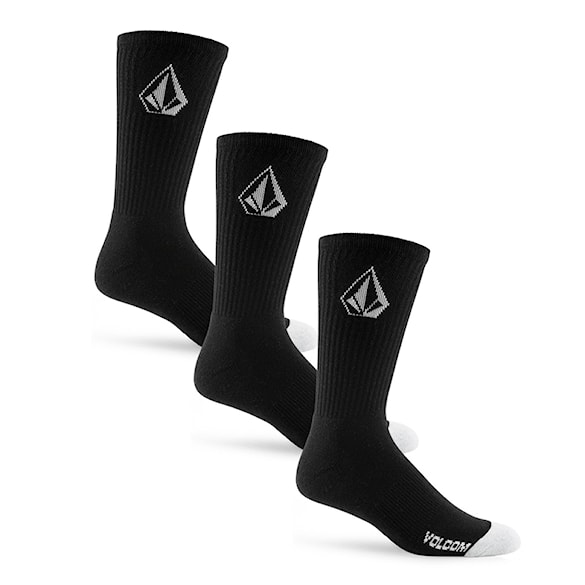 Ponožky Volcom Full Stone Sock 3Pk black 2025 - 1