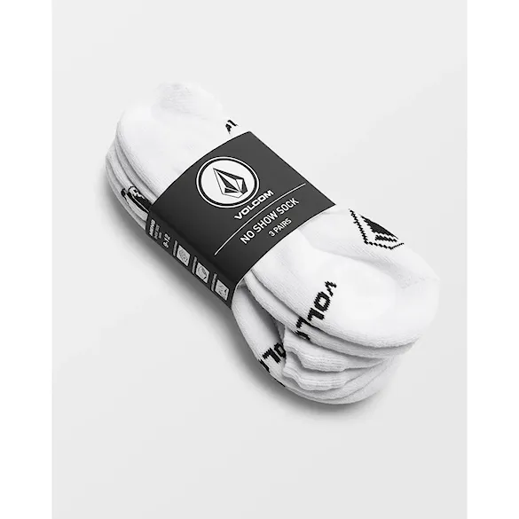 Ponožky Volcom Stones NSHW Sock 3Pk white 2026 - 2