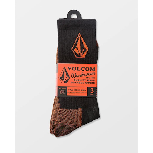 Socks Volcom Volcom Workwear Sock 3Pk black 2026 - 5