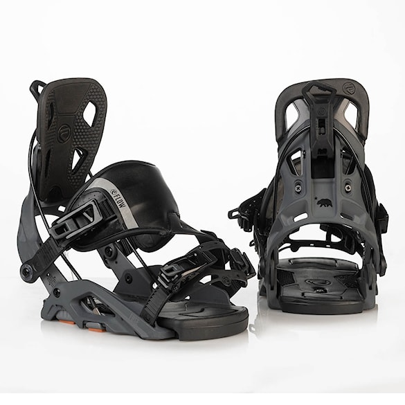 Vázání na snowboard Flow Fuse Hybrid gunmetal 2018 - 1