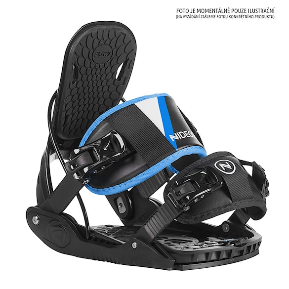 Vázání na snowboard Nidecker Rental black/blue 2020 - 1
