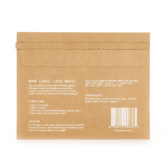 Detergent Reshoevn8r Sneaker Laundry Sheets - 4