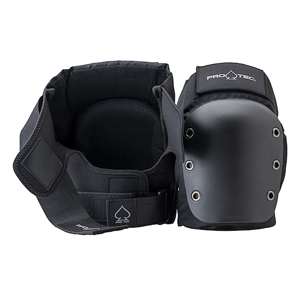 Chrániče kolien na skateboard Pro-Tec Street Knee/Elbow Pad Set Open black - 2