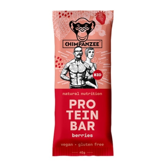 Baton energetyczny Chimpanzee Bio Protein Bar Berries - 1