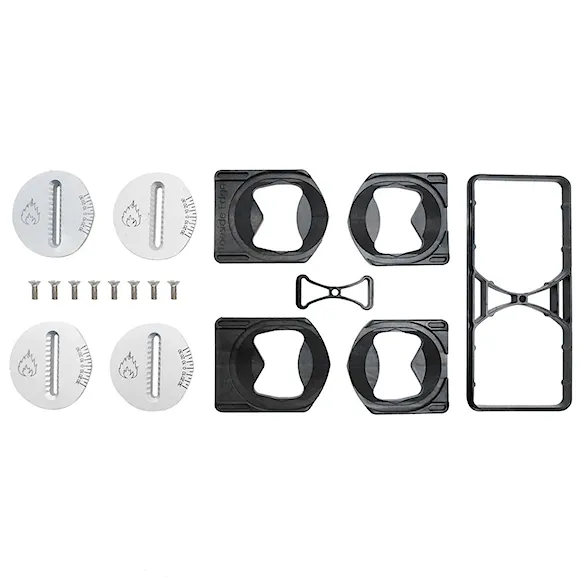 Puky na splitboard Spark R&D Spark Canted Pucks black/black 2027 - 3