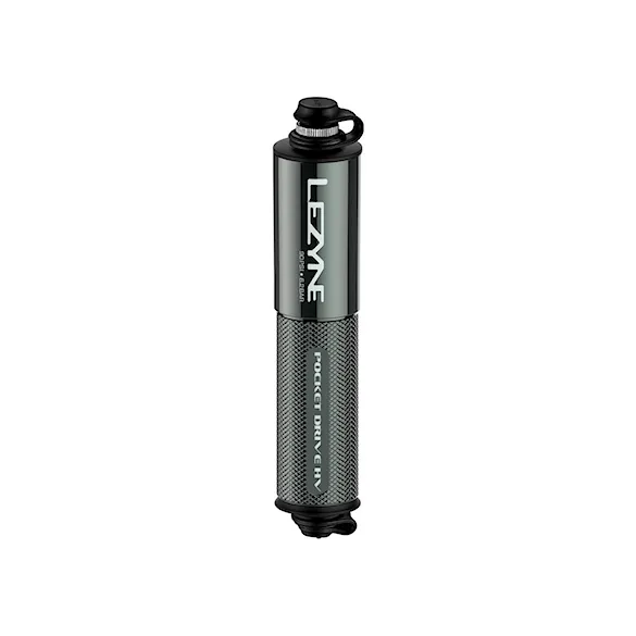 Pompka rowerowa Lezyne Pocket Drive HV lite grey gloss - 1